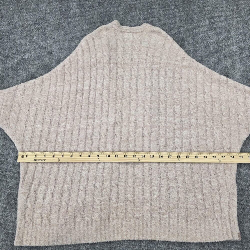 Barefoot Dreams Sweater Womens XXS XS Pink CozyChic Lite Batwing Knit Cardigan - Picture 8 of 12